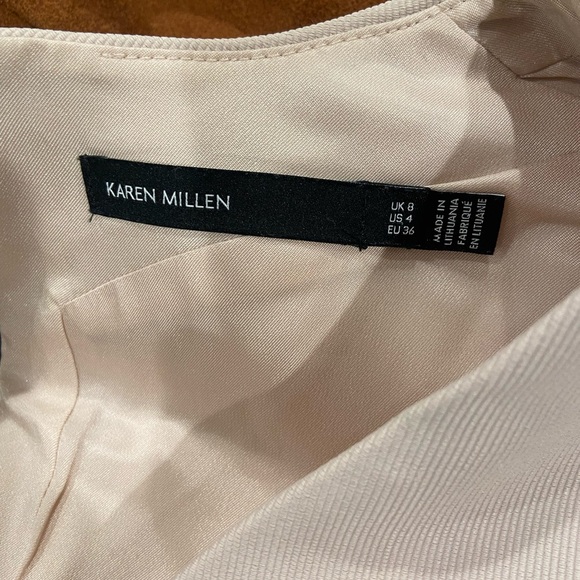 Karen millen color block body con midi dress - Picture 6 of 6